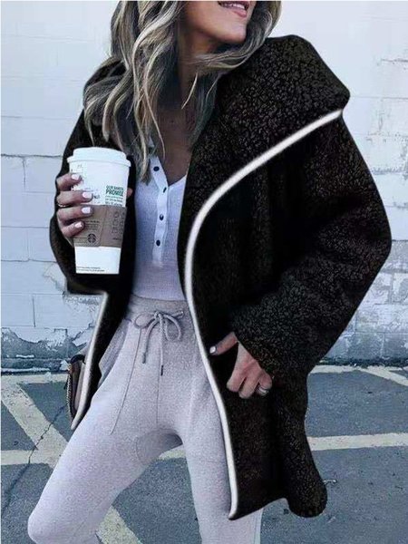 Women Faux Fur Long Sleeve Winter Cardigans With Hoodie Coat, Black, Coats & Jackets
Women Faux Fur Long Sleeve Winter Cardigans With Hoodie Coat, Black, Coats & Jackets