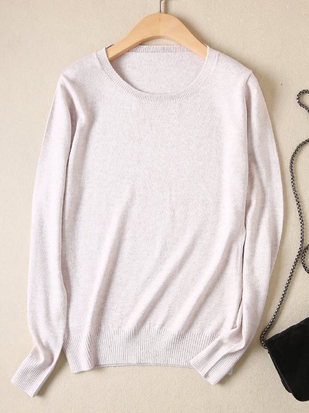 Newest Wool Pure Cashmere Sweater Women Pull Femme Crew Neck Knitting Sweaters Eighteen Colors, Light gray, Sweaters & Cardigans
Newest Wool Pure Cashmere Sweater Women Pull Femme Crew Neck Knitting Sweaters Eighteen Colors, Light gray, Sweaters & Cardigans