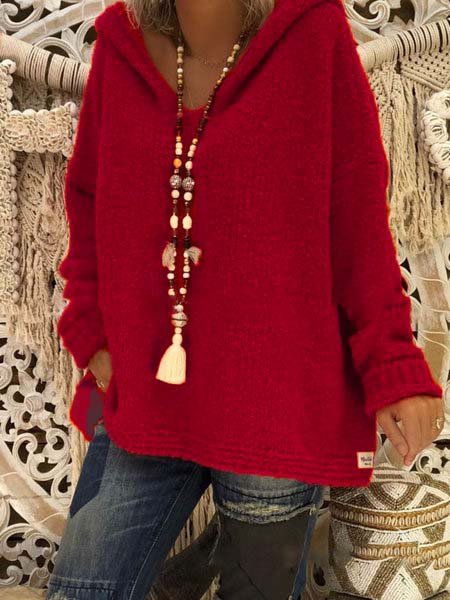 V Neck Hoodie Solid Sweet Long Sleeve Knitted Sweaters, Red, Sweatshirts & Hoodies
V Neck Hoodie Solid Sweet Long Sleeve Knitted Sweaters, Red, Sweatshirts & Hoodies
