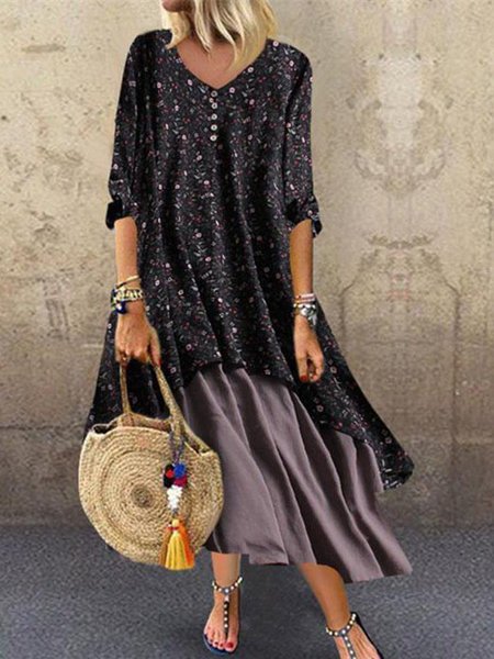 V Neck Women Weaving Dress A-Line Going Out Boho Cotton Weaving Dress, Black, Casual Dresses
V Neck Women Weaving Dress A-Line Going Out Boho Cotton Weaving Dress, Black, Casual Dresses