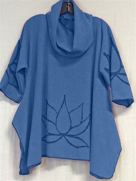 T-shirt Autunno Estate Casuale Arte Stampato dolcevita Cotone, Blu, Hoodies & Sweatshirts
T-shirt Autunno Estate Casuale Arte Stampato dolcevita Cotone, Blu, Hoodies & Sweatshirts
