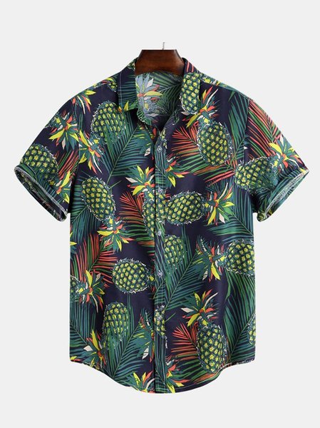 Summer Season Men's Green Printed Fruit Beach Short Sleeve Shirts & Tops, Men
Summer Season Men's Green Printed Fruit Beach Short Sleeve Shirts & Tops, Men