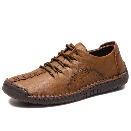 Large Size Men Hand Stitching Side Zipper Casual Leather Shoes, Khaki, Men's flat & loafers
Large Size Men Hand Stitching Side Zipper Casual Leather Shoes, Khaki, Men's flat & loafers