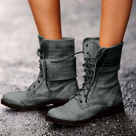 All Season Daily Boots, Gray, Boots