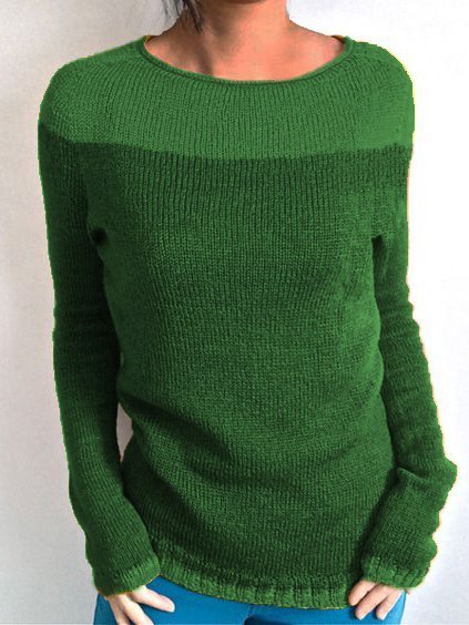 Vintage Solid Sweater, Green, Sweaters
Vintage Solid Sweater, Green, Sweaters