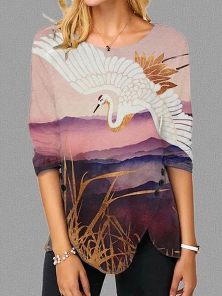 Plus Size Long Sleeve Crew Neck Casual Shirts & Tops, Color, Winter Clearance
Plus Size Long Sleeve Crew Neck Casual Shirts & Tops, Color, Winter Clearance