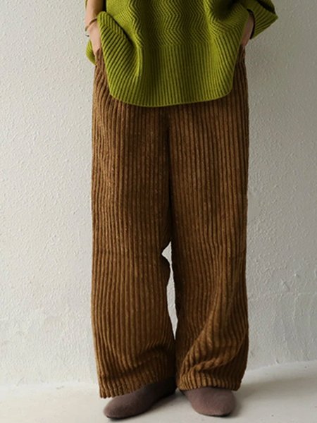 Work Plain Pants, Coffee, Pants