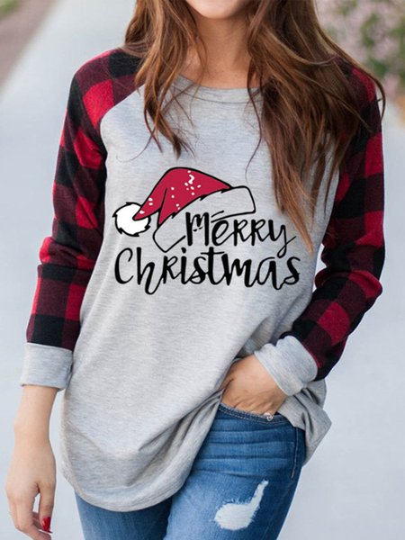 Top Vintage Natale Stampato a Quadri Maniche Lunghe Girocollo Casuale, Colore 1, Hoodies & Sweatshirts
Top Vintage Natale Stampato a Quadri Maniche Lunghe Girocollo Casuale, Colore 1, Hoodies & Sweatshirts