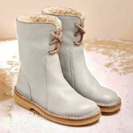 Women Casual PU Snow Boots Full Waterproof Insulated Low Heel Winter Boots, Off white, Boots
Women Casual PU Snow Boots Full Waterproof Insulated Low Heel Winter Boots, Off white, Boots