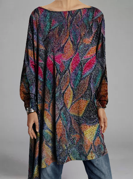 Abito Bohemian Girocollo Maniche Lunghe Asimmetrico, Multicolore, Midi Dresses
Abito Bohemian Girocollo Maniche Lunghe Asimmetrico, Multicolore, Midi Dresses