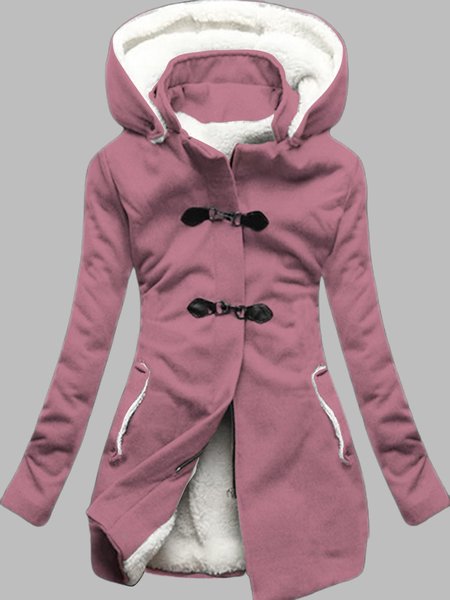 Autumn and winter casual warm sweater Casual Plain Long Sleeve Fleece Coat, Pink, Coats
Autumn and winter casual warm sweater Casual Plain Long Sleeve Fleece Coat, Pink, Coats
