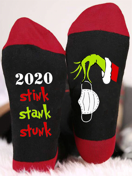 Christmas Grinch 2020 Stink Stank Stunk Unisex Crew Socks, Black, Socks
Christmas Grinch 2020 Stink Stank Stunk Unisex Crew Socks, Black, Socks