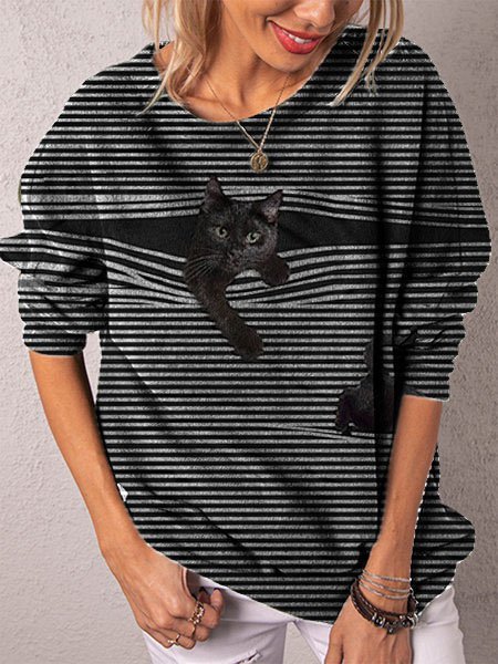 Cotton-Blend Casual Printed Sweatshirts, Picture color, Sweatshirts & Hoodies
Cotton-Blend Casual Printed Sweatshirts, Picture color, Sweatshirts & Hoodies