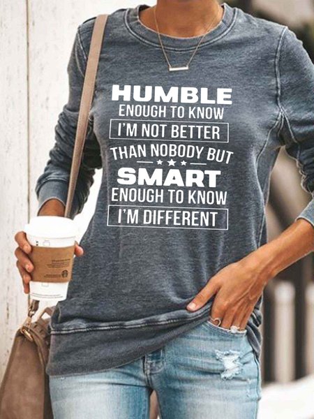 Humble Enough To Know I’m Not Better Than Nobody Sweatshirt, Gray, Hoodies&Sweatshirts
Humble Enough To Know I’m Not Better Than Nobody Sweatshirt, Gray, Hoodies&Sweatshirts