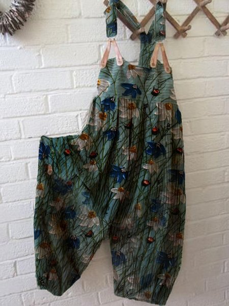 Plus Size Sleeveless Cotton-Blend Casual One-Pieces, Multicolor, Jumpsuits & Rompers
Plus Size Sleeveless Cotton-Blend Casual One-Pieces, Multicolor, Jumpsuits & Rompers