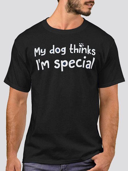 Cotton-Blend Holiday Tee Shirts & Tops, Black, T-shirts