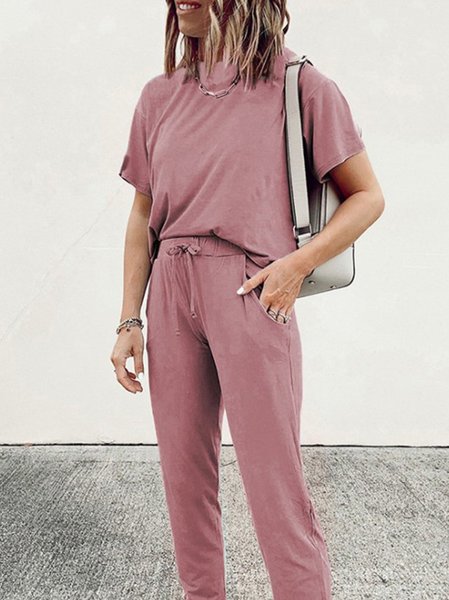 Nuovo Donna Chic Vintage Casuale Confortevole Bohemian Girocollo Gli Sport Suits, Rosa, Suit
Nuovo Donna Chic Vintage Casuale Confortevole Bohemian Girocollo Gli Sport Suits, Rosa, Suit