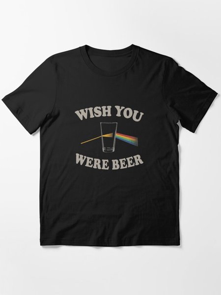 WISH YOU WERE BEER Casual Crew Neck Short Sleeve T-Shirts & Tops, Black, T-shirts
WISH YOU WERE BEER Casual Crew Neck Short Sleeve T-Shirts & Tops, Black, T-shirts