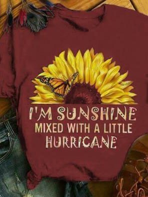 Short Sleeve Holiday Shirts & Tops, Wine red, Tops