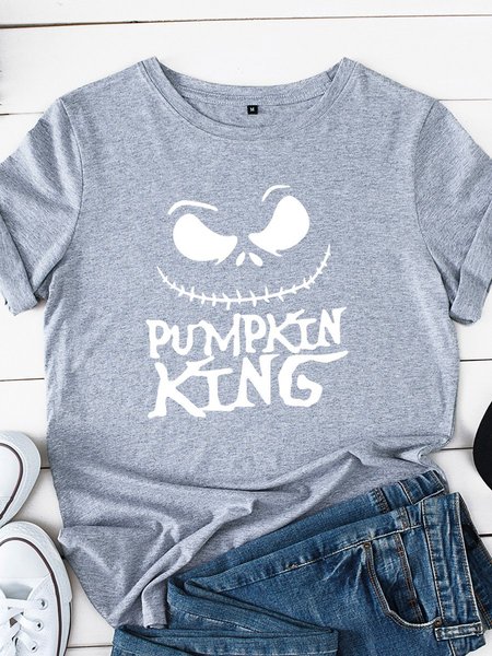 Pumpkin King Women's T-Shirt, Grey, T-shirts