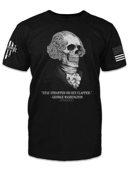 Printed Casual Crew Neck Shirts & Tops, Black, Men's t-shirts