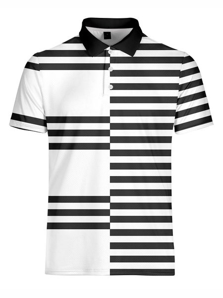Square Neck Cotton-Blend Casual Shirts & Tops, Color1, Men's Floral shirt