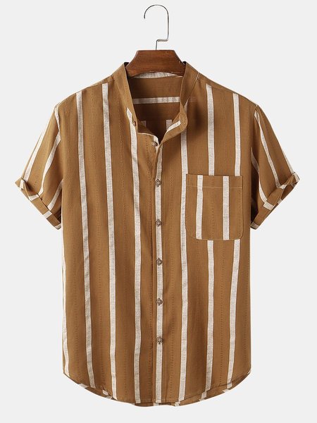 Casual Shirts, Brown, Men's Floral shirt