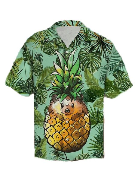 Regular Fit Short Sleeve Casual Hawaiian Shirt for Men, Green, Short Sleeves Shirts
Regular Fit Short Sleeve Casual Hawaiian Shirt for Men, Green, Short Sleeves Shirts