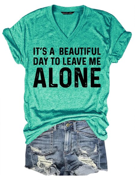 It's A Beautiful Day To Leave Me Alone, Funny Anti Social Women's T-Shirt, Grass green, Tees & T-shirts
It's A Beautiful Day To Leave Me Alone, Funny Anti Social Women's T-Shirt, Grass green, Tees & T-shirts