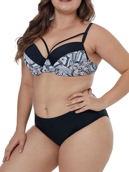 Plus Size One piece Women's Swimsuit Two Piece Set Of Split Conservative Gathering High Waisted Hot Spring Swimsuit, White, swimwear>>Bikini Sets
Plus Size One piece Women's Swimsuit Two Piece Set Of Split Conservative Gathering High Waisted Hot Spring Swimsuit, White, swimwear>>Bikini Sets