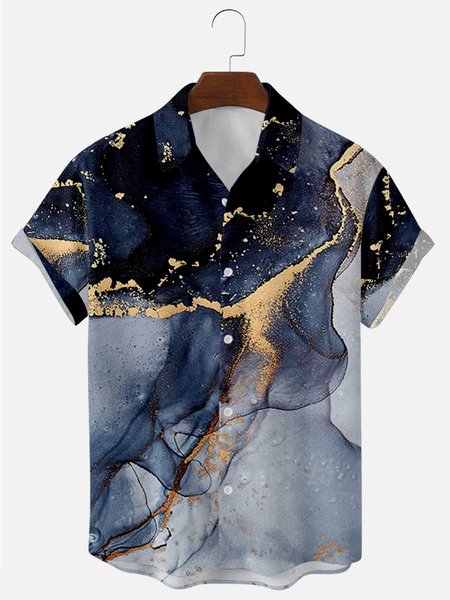 Mens Tie dye Print Lapel Casual Loose Short Sleeve Hawaiian Shirt, Navy blue, Men's shirts
Mens Tie dye Print Lapel Casual Loose Short Sleeve Hawaiian Shirt, Navy blue, Men's shirts