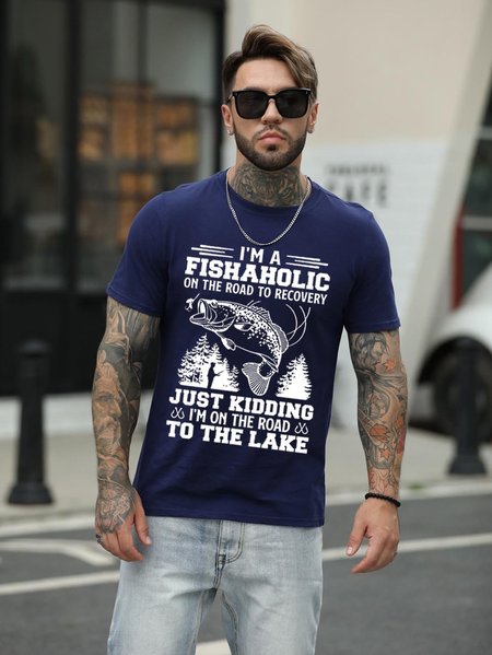I’m A Fishaholic On The Road To Recovery Just Kidding I’m On The Road To The Lake Man Goes Fishing Jungle Shirt, Deep blue, T-shirts
I’m A Fishaholic On The Road To Recovery Just Kidding I’m On The Road To The Lake Man Goes Fishing Jungle Shirt, Deep blue, T-shirts