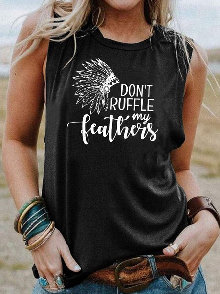 Casual Short Sleeve T-shirt, Black, Tank Tops