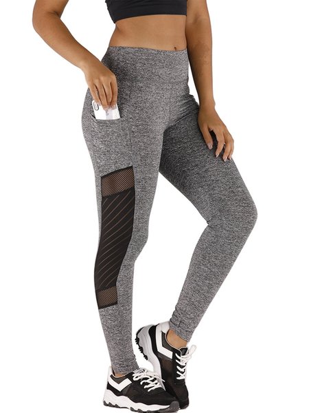 Solid Mesh Breathable Easticity Plus Size Casual Yoga Sport Pants, Heather gray, Leggings
Solid Mesh Breathable Easticity Plus Size Casual Yoga Sport Pants, Heather gray, Leggings