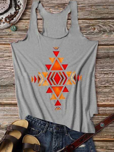 Large Navajo Firecreek Theme Pack Stencil Sleeveless Crew Neck Vests, Gray, Tank Tops
Large Navajo Firecreek Theme Pack Stencil Sleeveless Crew Neck Vests, Gray, Tank Tops