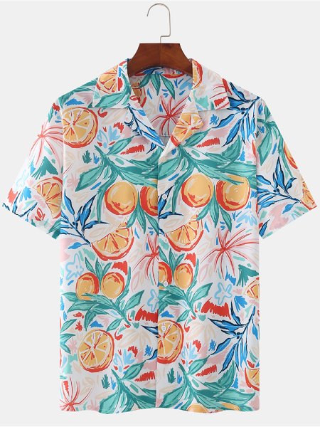 Mens Cotton Floral Gradient Simple Loose Thin Short Sleeve Shirt, Green, Men's Tops
Mens Cotton Floral Gradient Simple Loose Thin Short Sleeve Shirt, Green, Men's Tops