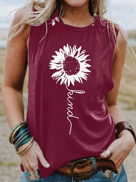 Sunflower Cotton-Blend Shift Sleeveless Casual Shirts & Tops, Wine red, Tank Tops
Sunflower Cotton-Blend Shift Sleeveless Casual Shirts & Tops, Wine red, Tank Tops