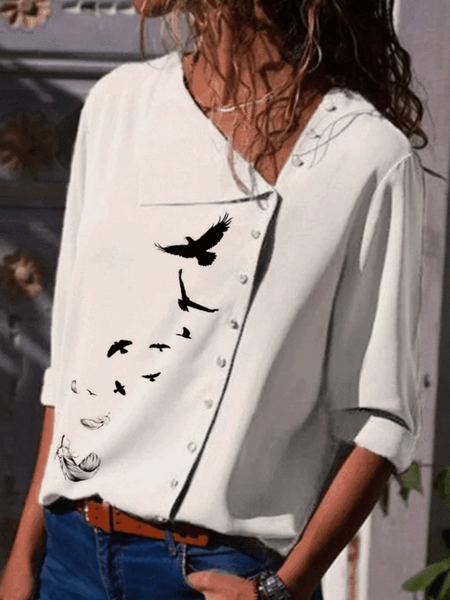 Shirts & Tops, White, Blouses & Shirts
