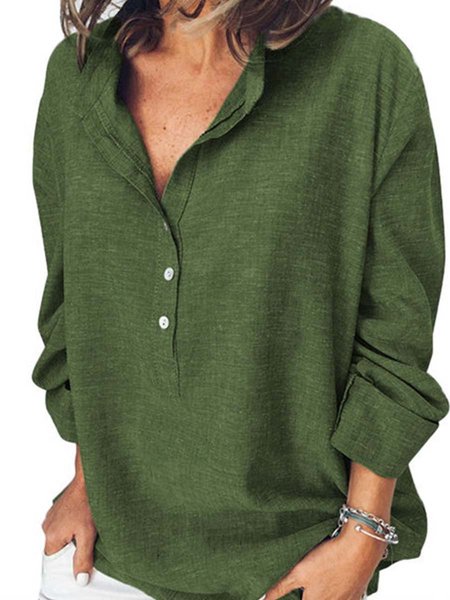 plus size women casual long sleeve shift shirts & tops, Dark green, Shirts & Blouses
plus size women casual long sleeve shift shirts & tops, Dark green, Shirts & Blouses
