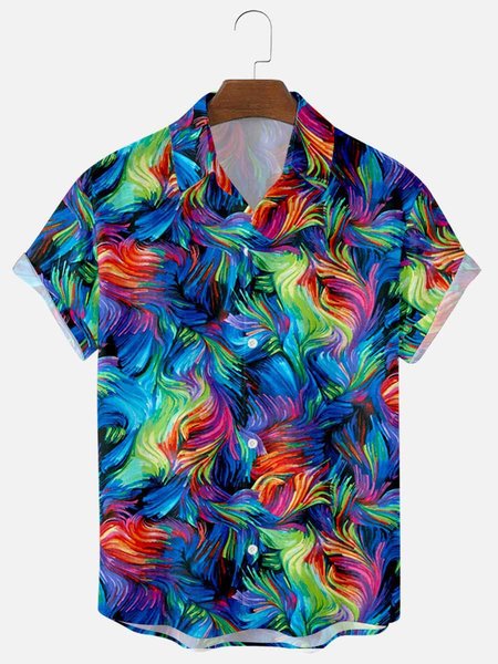 Mens Art Graphic Print Casual Lapel Short Sleeve Hawaiian Shirts, Navy blue, Men's Floral shirt
Mens Art Graphic Print Casual Lapel Short Sleeve Hawaiian Shirts, Navy blue, Men's Floral shirt