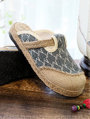 Ethnic style chenille fabric soft pvc sole craft ladies slippers, Gray, Sandals & Slippers
Ethnic style chenille fabric soft pvc sole craft ladies slippers, Gray, Sandals & Slippers