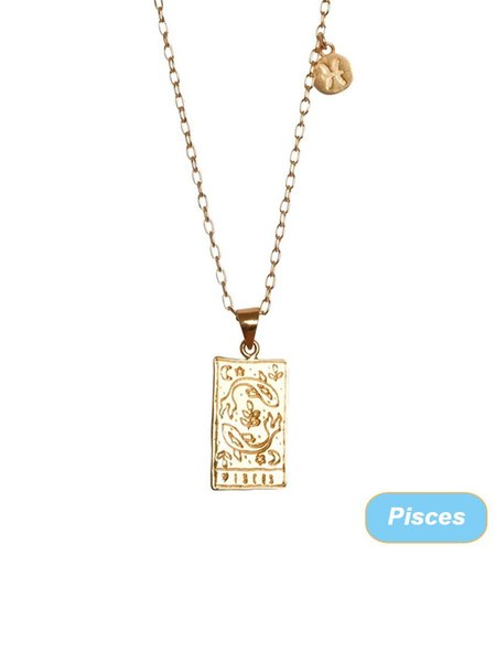 JFN 12 Constellations Alloy Necklace, Necklaces