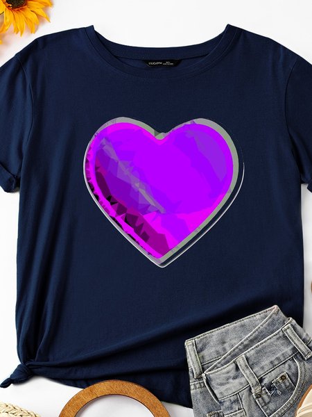 Purple Heart day For American Military Women’s Shift Casual Crew Neck Short Sleeve Shirts & Tops, Deep blue, T-shirts
Purple Heart day For American Military Women’s Shift Casual Crew Neck Short Sleeve Shirts & Tops, Deep blue, T-shirts