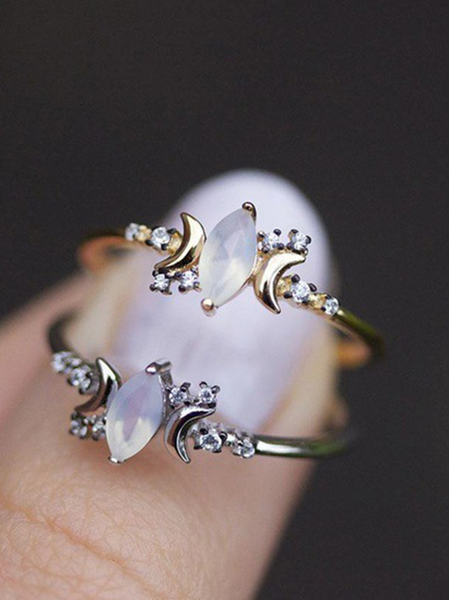 Casual Rings, Silver, Rings