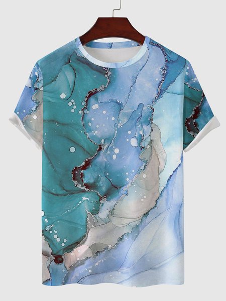 Mens Rock Pipples Printed Short Sleeve Light Casual T-shirts, Blue, Men's t-shirts
Mens Rock Pipples Printed Short Sleeve Light Casual T-shirts, Blue, Men's t-shirts