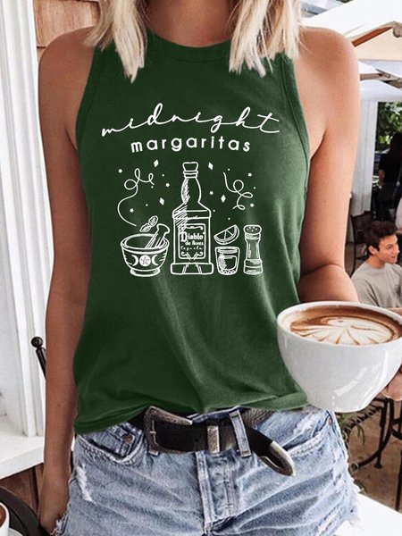 Practical Magic Midnight Margaritas Women's Sleeveless Shift Cotton-Blend Shirts & Tops, Dark green, T-shirts
Practical Magic Midnight Margaritas Women's Sleeveless Shift Cotton-Blend Shirts & Tops, Dark green, T-shirts