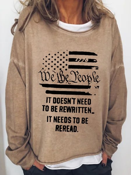 Long Sleeve Round Neck Plus Size Printed Tops T-Shirts, Khaki, Hoodies & Sweatshirts
Long Sleeve Round Neck Plus Size Printed Tops T-Shirts, Khaki, Hoodies & Sweatshirts