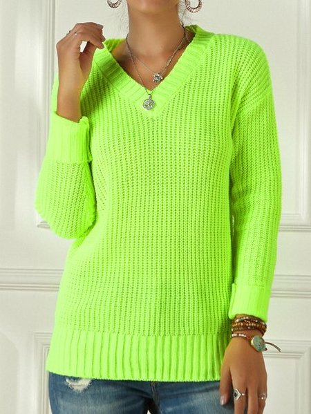 Long Sleeve Casual Women Sweater, Fluorescent green, Sweaters & Cardigans
Long Sleeve Casual Women Sweater, Fluorescent green, Sweaters & Cardigans