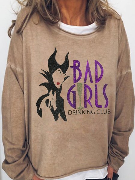 Bad girls drink club Long Sleeve Casual Shirts & Tops, Camel, Hoodies&Sweatshirts
Bad girls drink club Long Sleeve Casual Shirts & Tops, Camel, Hoodies&Sweatshirts