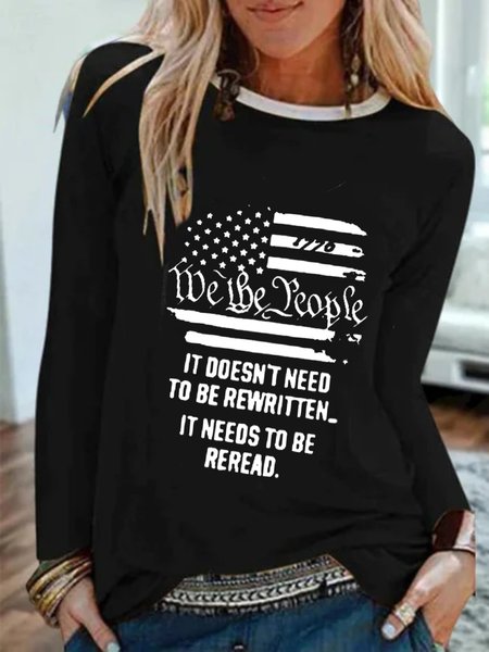 Long Sleeve Round Neck Plus Size Printed Tops T-Shirts, Black, Hoodies & Sweatshirts
Long Sleeve Round Neck Plus Size Printed Tops T-Shirts, Black, Hoodies & Sweatshirts
